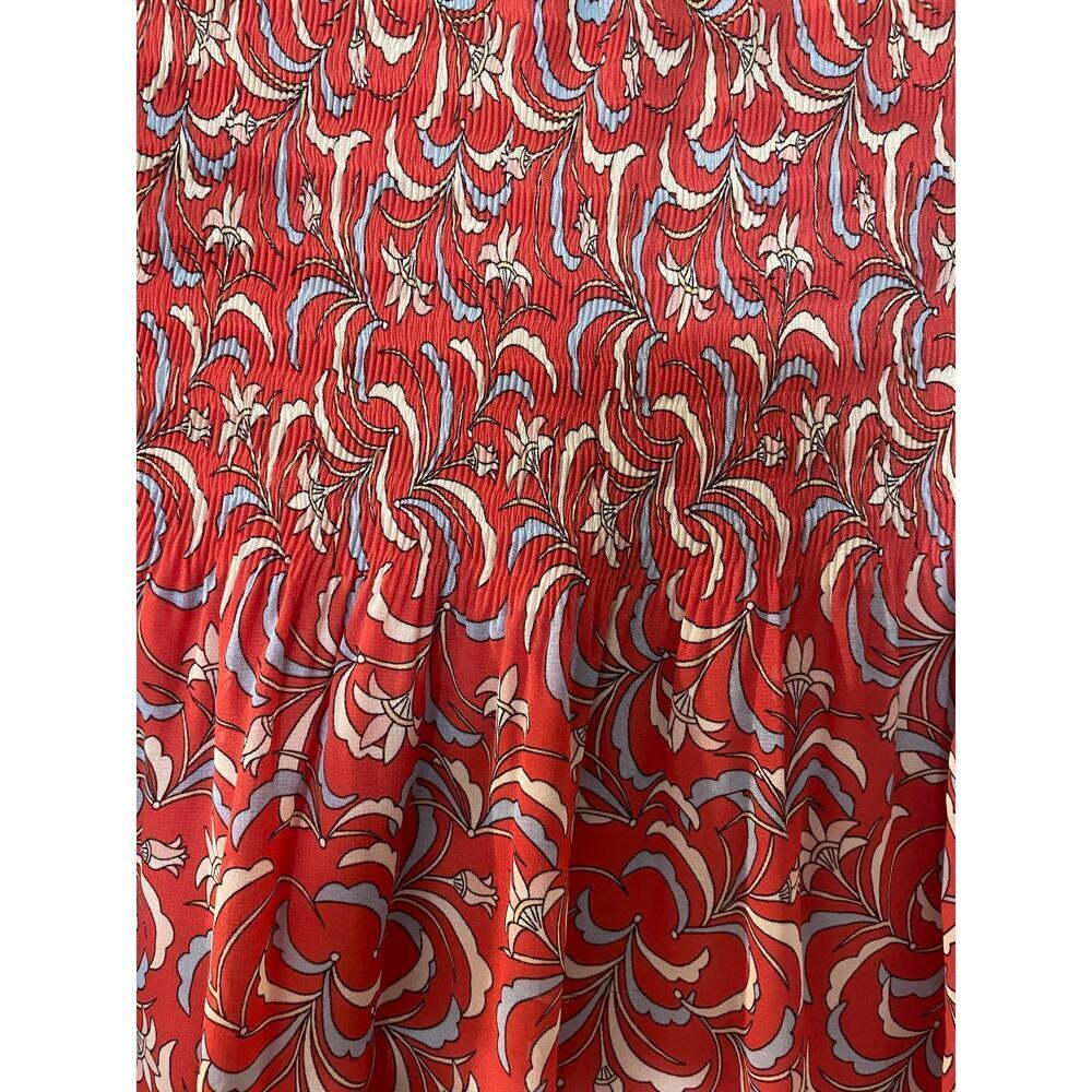 Max Studio Women's Short Printed Pleated Skirt size Medium - Picture 3 of 12